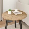 Plateau de table chêne artisanal Ø 50 x 1,5 cm 538372538372