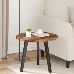 Plateau de table Bois ancien Ø 50 x 1,5 cm Bois d'ingénierie 538374538374