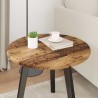 Plateau de table Bois ancien Ø 50 x 1,5 cm Bois d'ingénierie 538374538374