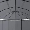 Tonnelle avec rideaux 520x349x255 cm Anthracite 538375538375