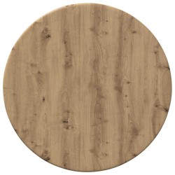 Plateau de table chêne artisanal Ø 30 x 1,5 cm 538377538377