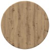 Plateau de table chêne artisanal Ø 30 x 1,5 cm 538377538377