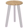 Plateau de table chêne artisanal Ø 30 x 1,5 cm 538377538377