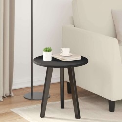Plateau de table Noir Ø 40 x 1,5 cm Bois d'ingénierie 538379538379
