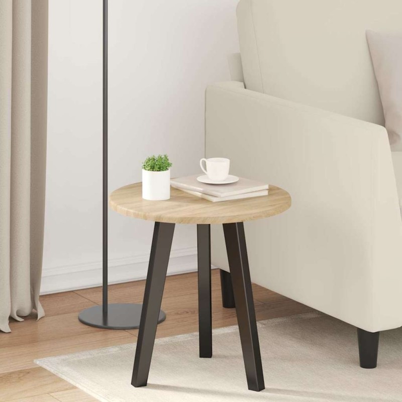 Plateau de table Chêne sonoma Ø 40 x 1,5 cm Bois d'ingénierie 538380538380
