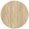 Plateau de table Chêne sonoma Ø 40 x 1,5 cm Bois d'ingénierie 538380538380