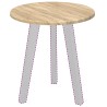 Plateau de table Chêne sonoma Ø 40 x 1,5 cm Bois d'ingénierie 538380538380