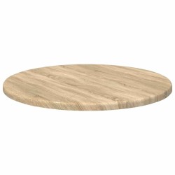 Plateau de table Chêne sonoma Ø 40 x 1,5 cm Bois d'ingénierie 538380538380