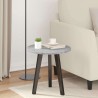 Plateau de table Gris béton Ø 40 x 1,5 cm Bois d'ingénierie 538382538382