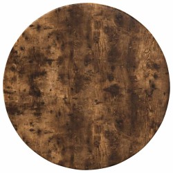 Plateau de table Chêne fumé Ø 40 x 1,5 cm Bois d'ingénierie 538384538384