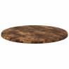 Plateau de table Chêne fumé Ø 40 x 1,5 cm Bois d'ingénierie 538384538384