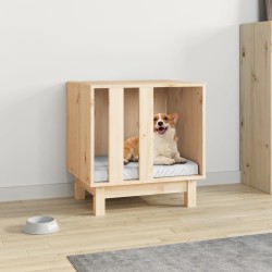 Niche pour chien 50x40x52 cm Bois de pin massif 538394538394