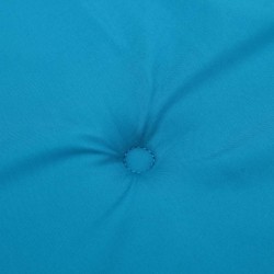 Coussin de banc de jardin bleu 200x50x3 cm tissu oxford 538396538396