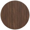 Plateau de table Chêne marron Ø 50 x 1,5 cm Bois d'ingénierie 538399538399