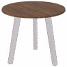 Plateau de table Chêne marron Ø 50 x 1,5 cm Bois d'ingénierie 538399538399