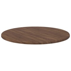 Plateau de table Chêne marron Ø 50 x 1,5 cm Bois d'ingénierie 538399538399