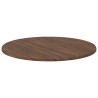 Plateau de table Chêne marron Ø 50 x 1,5 cm Bois d'ingénierie 538399538399