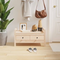 Banc d'entrée 80x40x43 cm Bois de pin massif 538401538401