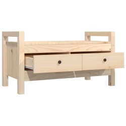 Banc d'entrée 80x40x43 cm Bois de pin massif 538401538401
