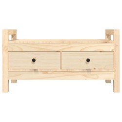 Banc d'entrée 80x40x43 cm Bois de pin massif 538401538401
