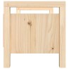 Banc d'entrée 80x40x43 cm Bois de pin massif 538401538401