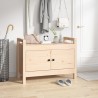 Banc d'entrée 80x40x60 cm Bois de pin massif 538404538404