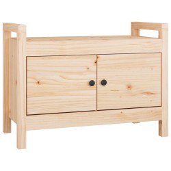 Banc d'entrée 80x40x60 cm Bois de pin massif 538404538404