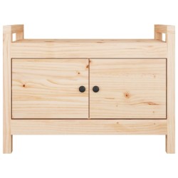 Banc d'entrée 80x40x60 cm Bois de pin massif 538404538404
