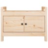 Banc d'entrée 80x40x60 cm Bois de pin massif 538404538404