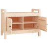Banc d'entrée 80x40x60 cm Bois de pin massif 538404538404