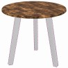 Plateau de table Chêne fumé Ø 50 x 1,5 cm Bois d'ingénierie 538409538409