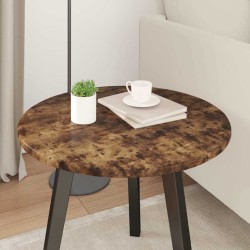 Plateau de table Chêne fumé Ø 50 x 1,5 cm Bois d'ingénierie 538409538409