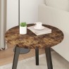 Plateau de table Chêne fumé Ø 50 x 1,5 cm Bois d'ingénierie 538409538409