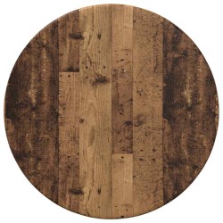 Plateau de table Bois ancien Ø 30 x 1,5 cm Bois d'ingénierie 538410538410
