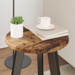 Plateau de table Bois ancien Ø 30 x 1,5 cm Bois d'ingénierie 538410538410