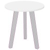 Plateau de table Blanc Ø 40 x 1,5 cm Bois d'ingénierie 538411538411