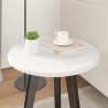 Plateau de table Blanc Ø 40 x 1,5 cm Bois d'ingénierie 538411538411