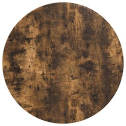 Plateau de table Chêne fumé Ø 70 x 1,5 cm Bois d'ingénierie 538413538413