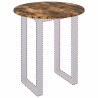 Plateau de table Chêne fumé Ø 70 x 1,5 cm Bois d'ingénierie 538413538413