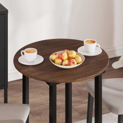 Plateau de table Chêne marron Ø 60 x 1,5 cm Bois d'ingénierie 538415538415