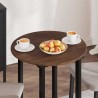 Plateau de table Chêne marron Ø 60 x 1,5 cm Bois d'ingénierie 538415538415