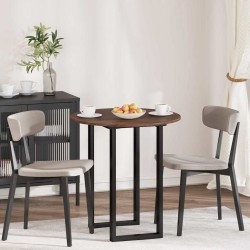 Plateau de table Chêne marron Ø 70 x 1,5 cm Bois d'ingénierie 538416538416