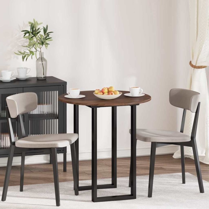 Plateau de table Chêne marron Ø 70 x 1,5 cm Bois d'ingénierie 538416538416