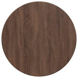 Plateau de table Chêne marron Ø 70 x 1,5 cm Bois d'ingénierie 538416538416