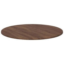 Plateau de table Chêne marron Ø 70 x 1,5 cm Bois d'ingénierie 538416538416