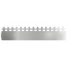 Bordures de pelouse 20 pcs Argent 103 x 0,05 x 22 cm 538417538417