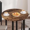 Plateau de table Bois ancien Ø 70 x 1,5 cm Bois d'ingénierie 538419538419