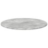 Plateau de table Gris béton Ø 70 x 1,5 cm Bois d'ingénierie 538420538420