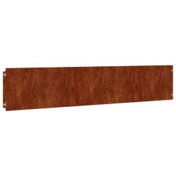Bordures de pelouse 10 pcs 20x103 cm acier corten flexible 538424538424