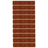 Bordures de pelouse 10 pcs 20x103 cm acier corten flexible 538424538424